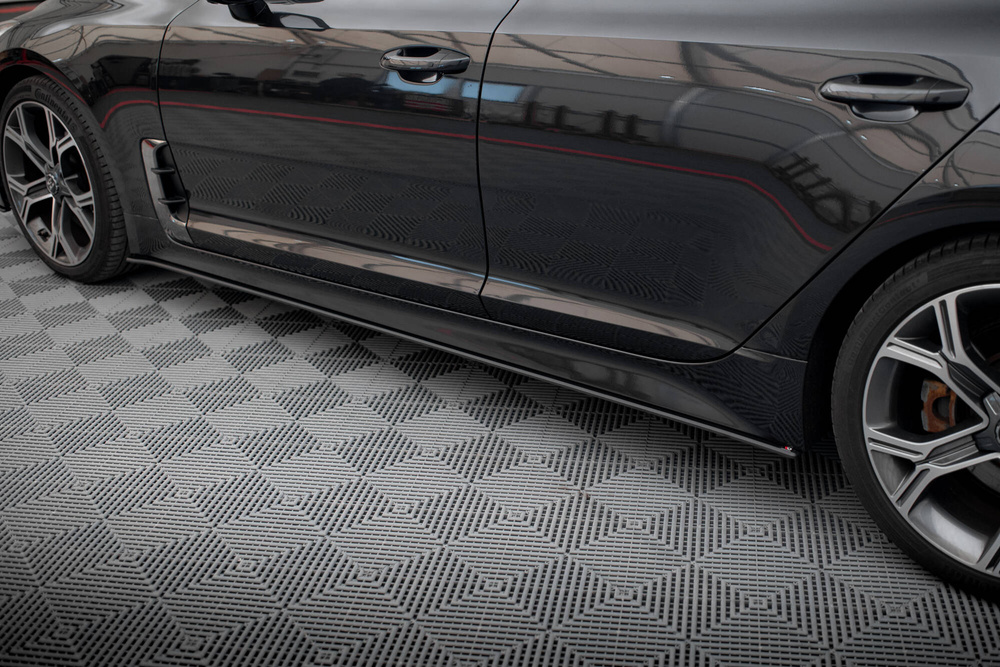 Street Pro Rajouts Des Bas De Caisse Kia Stinger GT / GT-Line / Standard Mk1