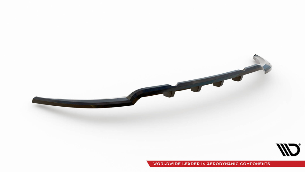 Arriere Splitter (avec une barre verticale) Renault Megane GT MK3 Facelift