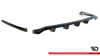 Arriere Splitter (avec une barre verticale) Volvo C70 Mk1