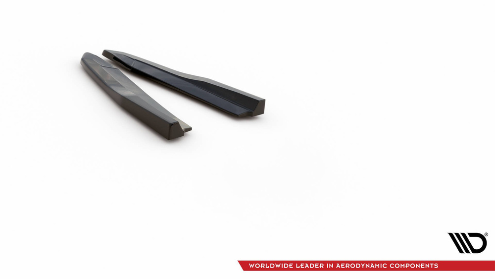 Lames De Pare-Chocs Arrière Latérales V.2 Skoda Octavia RS Combi / Liftback Mk4 / Mk4 Facelift