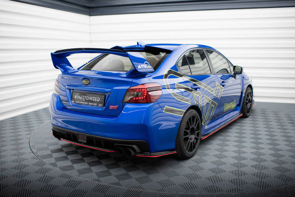 LAME DU PARE-CHOCS ARRIERE V.2 SUBARU WRX STI