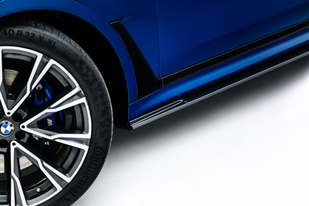Fibre de Carbone Des Bas De Caisse BMW X7 M-Pack G07