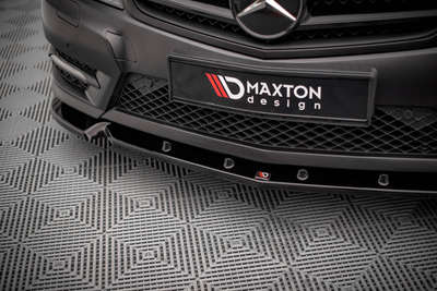 Lame Du Pare-Chocs Avant V.1 Mercedes-Benz C Coupe / Sedan / Estate  AMG-Line C204 / W204 Facelift / S204 Facelift