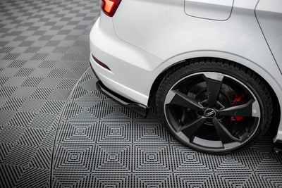 Lames De Pare-Chocs Arrière Latérales V.3 Audi RS3 Sedan 8V Facelift