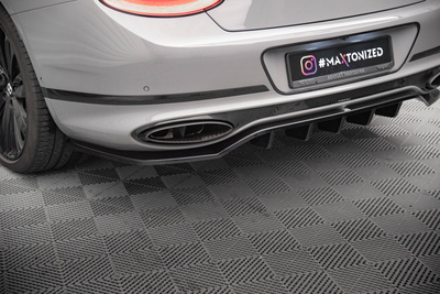 Arriere Splitter (avec une barre verticale) Bentley Continental Convertible GT Mk3