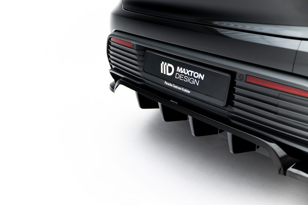 Arriere Splitter (avec une barre verticale) Porsche Macan EV Mk1