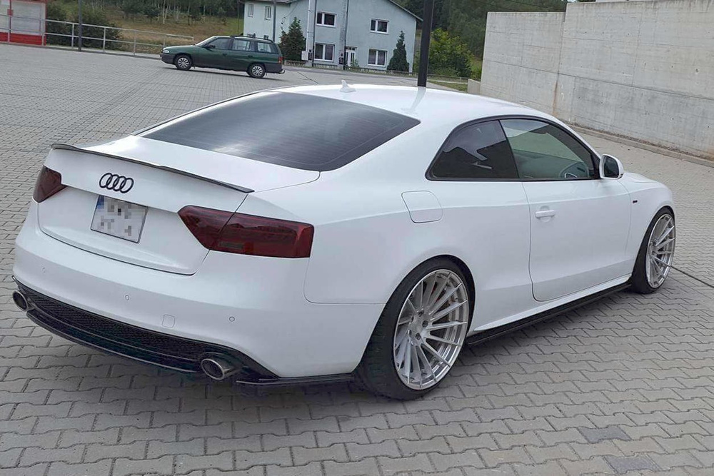 Arriere Splitter Audi A5 S-Line 8T Facelift (sans barres verticales)