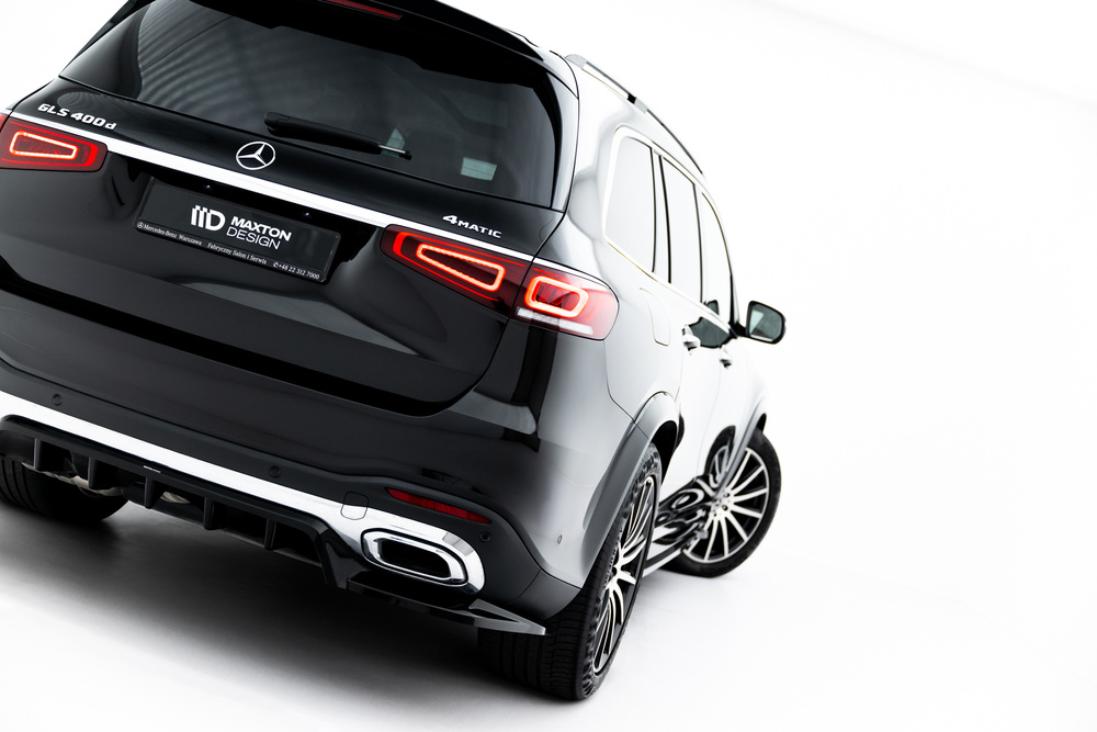 Arriere Splitter (avec une barre verticale) V.2 Mercedes-Benz GLS AMG-Line X167