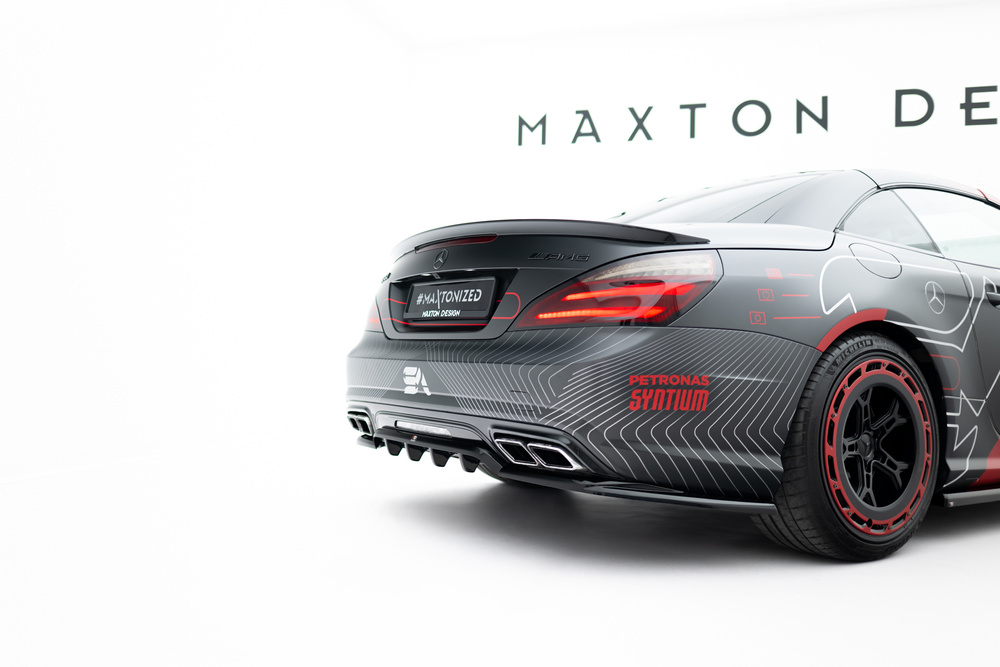 Arriere Splitter (avec une barre verticale) Mercedes-Benz SL 63 AMG R231
