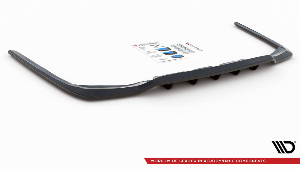 Arriere Splitter (avec une barre verticale) Leuxs LS Mk4 Facelift