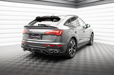 Arriere Splitter (avec une barre verticale) Audi SQ5 / Q5 S-Line Sportback Mk2 Facelift