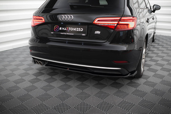 Lames De Pare-Chocs Arrière Latérales Audi A3 Sportback 8V Facelift