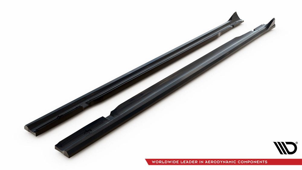 Rajouts Des Bas De Caisse V.2 Mercedes-AMG C63 Sedan / Estate W205 / S205