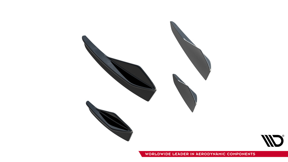 Ailes de pare-chocs avant (Canards) Audi A5 S-Line / S5 Sedan / Avant B10