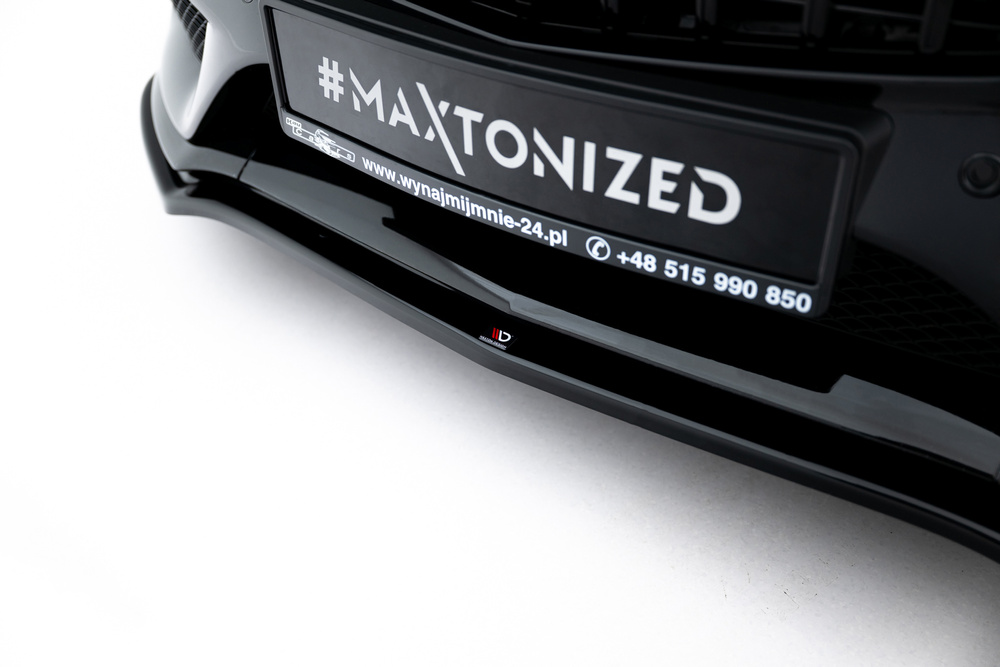 LAME DU PARE-CHOCS AVANT / SPLITTER V.1 MERCEDES- BENZ C-CLASS W205 COUPE AMG-LINE