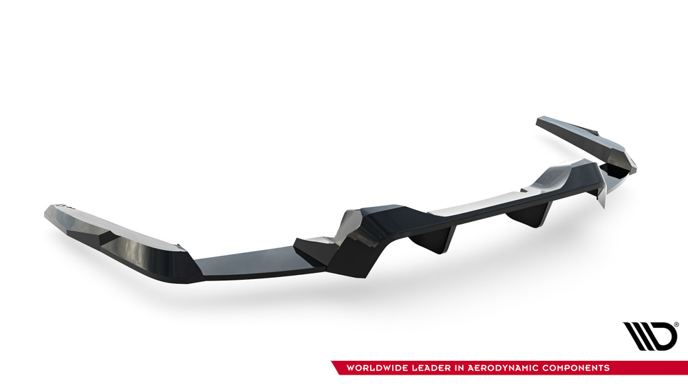 Arriere Splitter (avec une barre verticale) Ford Mustang Dark Horse Mk7