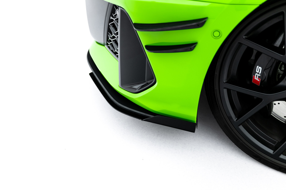 Street Pro Lame Du Pare-Chocs Avant + Flaps Audi RS3 Sportback 8Y Facelift