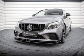 Street Pro Lame Du Pare-Chocs Avant Mercedes-AMG C43 Coupe / Cabrio C205  Facelift / A205 Facelift
