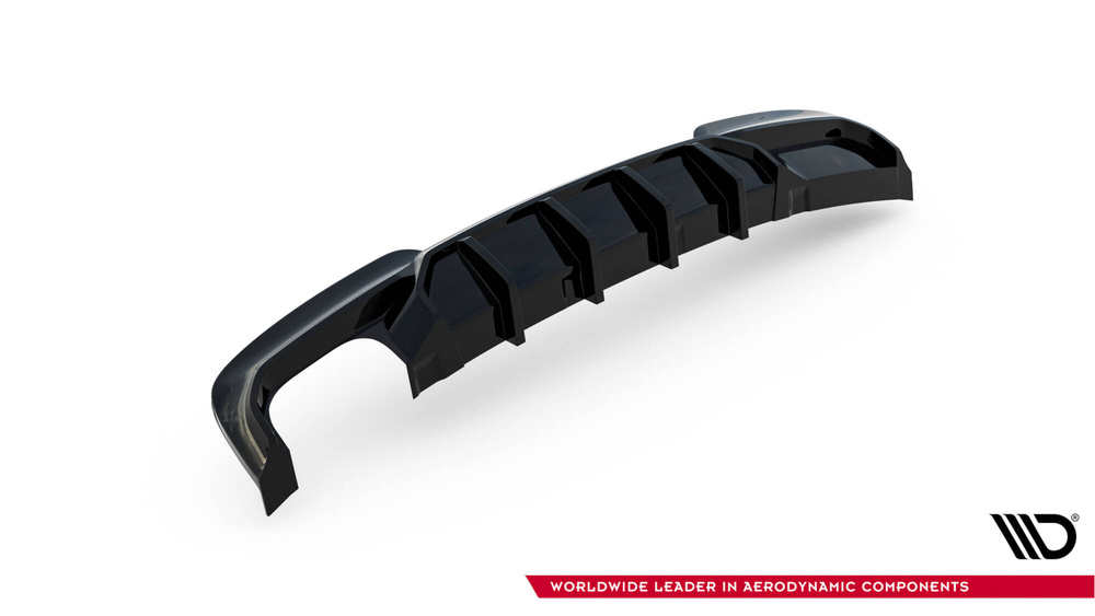 Diffuseur Arrière Complet V.2 BMW 5 M-Pack F10 / F11 ((Version avec double échappement d'un côté)