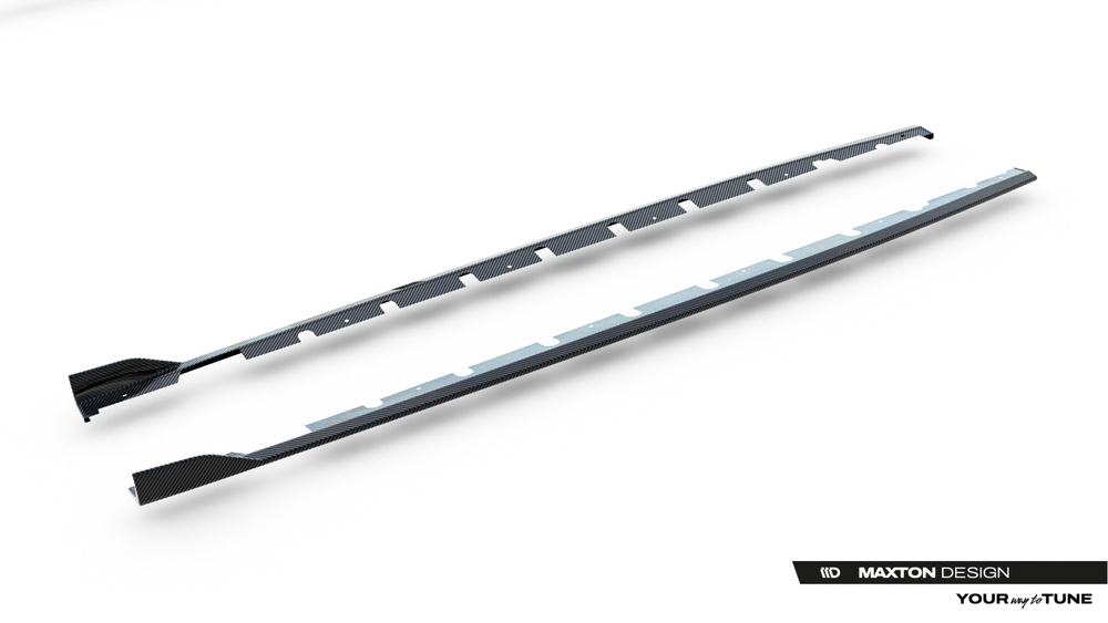 Fibre de Carbone Des Bas De Caisse V.1 Audi RS3 Sedan 8Y Facelift