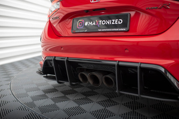 Street Pro Lame Du Pare Chocs Arriere + Flaps Honda Civic Type-R Mk 11