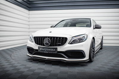 LAME DU PARE-CHOCS AVANT V.1 Mercedes-AMG C63 Sedan / Estate W205 / S205