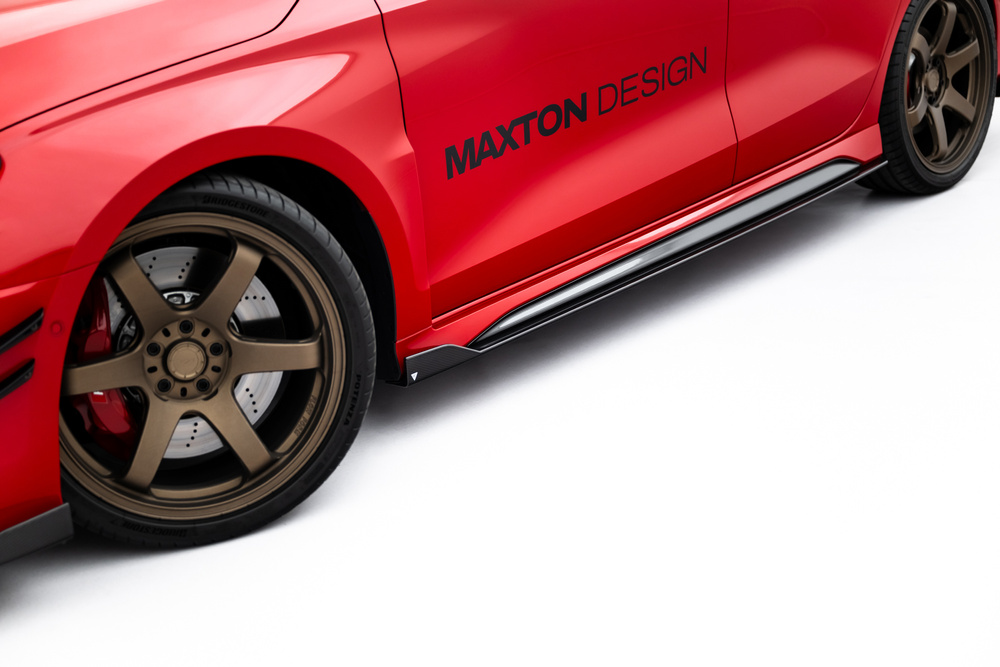 Fibre de Carbone Des Bas De Caisse V.1 Audi RS3 Sedan 8Y Facelift