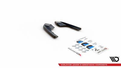 Lames De Pare-Chocs Arrière Latérales V.1 Volkswagen Golf R Hatchback Mk8