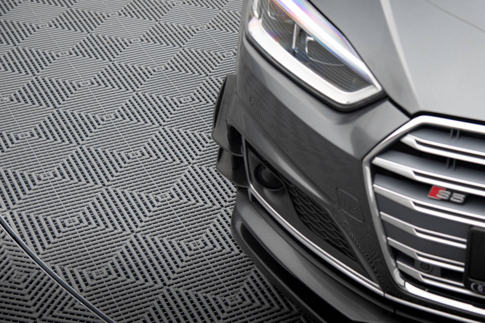 Ailes de pare-chocs avant (Canards) Audi S5 / A5 S-Line Coupe / Sportback F5
