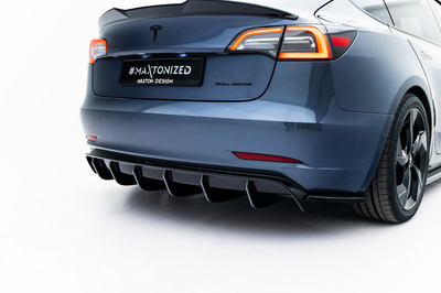 Diffuseur Arrière Complet V.2 Tesla Model 3