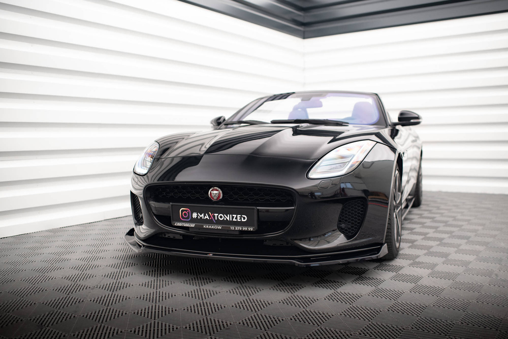 Lame Du Pare-Chocs Avant V.2 Jaguar F-Type Mk1 Facelift