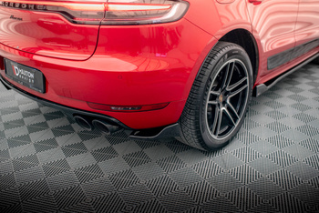 Lames De Pare-Chocs Arrière Latérales Porsche Macan GTS / Sport Design Mk1 Facelift