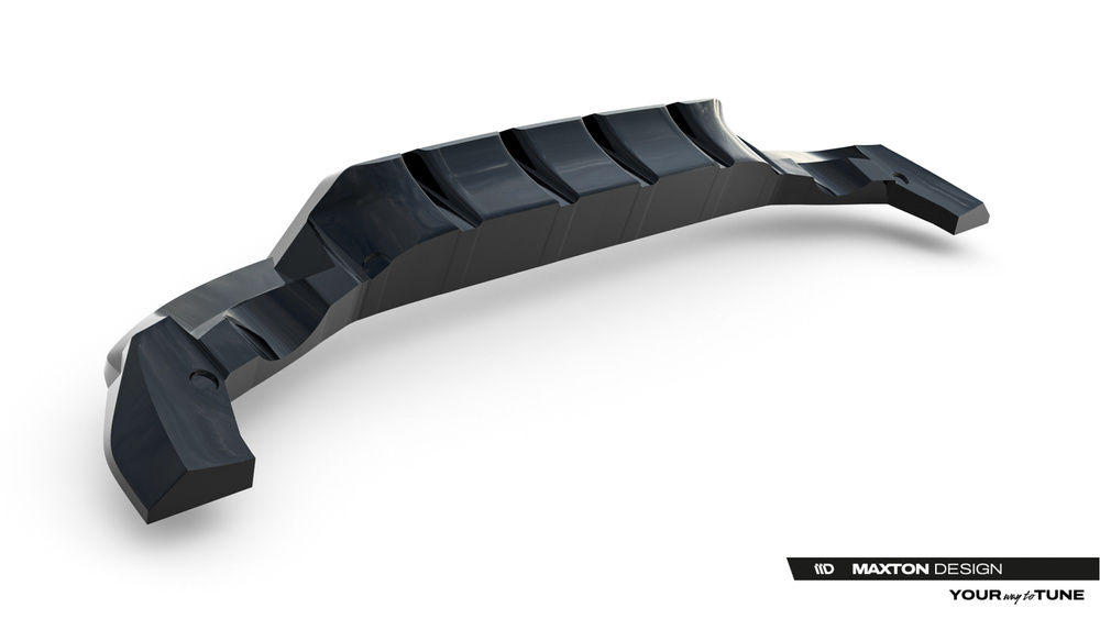 Arriere Splitter (avec une barre verticale) Mercedes-AMG GLA 35 H247 Facelift