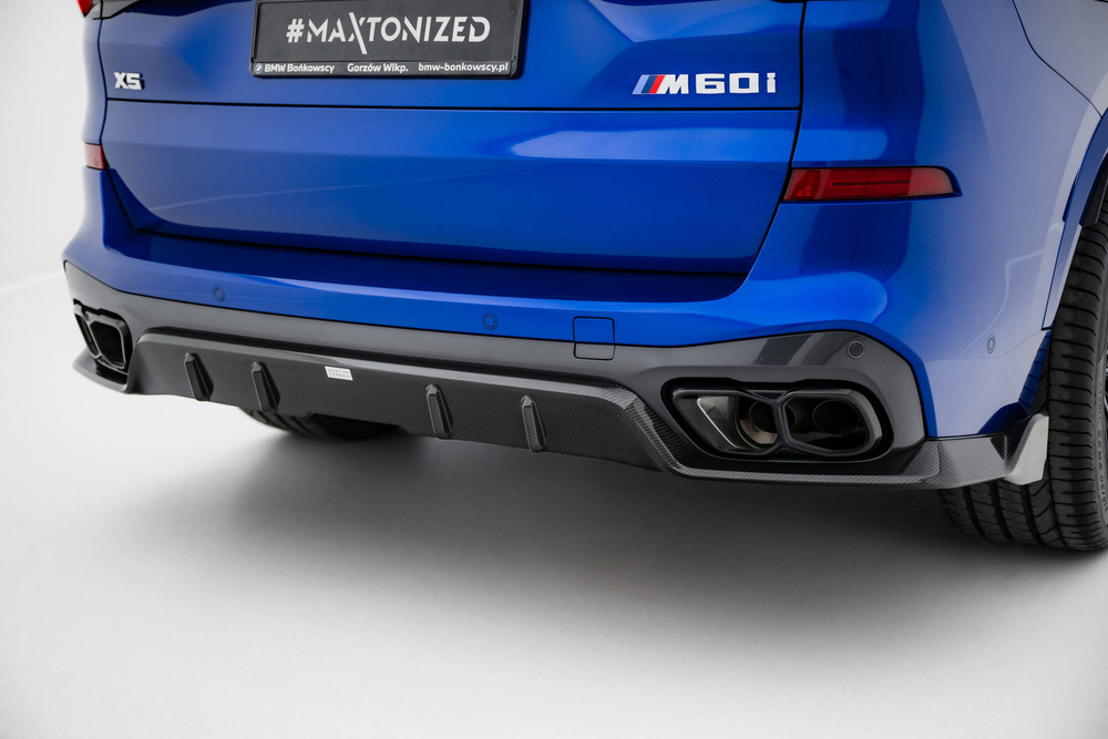 Fibre de Carbone Diffuseur Arrière BMW X5 M-Pack G05 Facelift