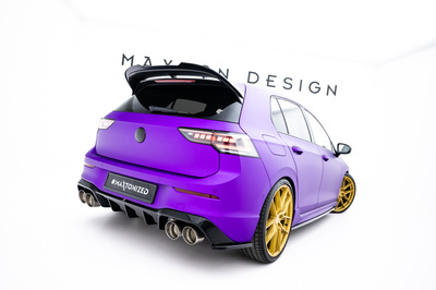 Lames De Pare-Chocs Arrière Latérales V.3  Volkswagen Golf R Mk8 Facelift