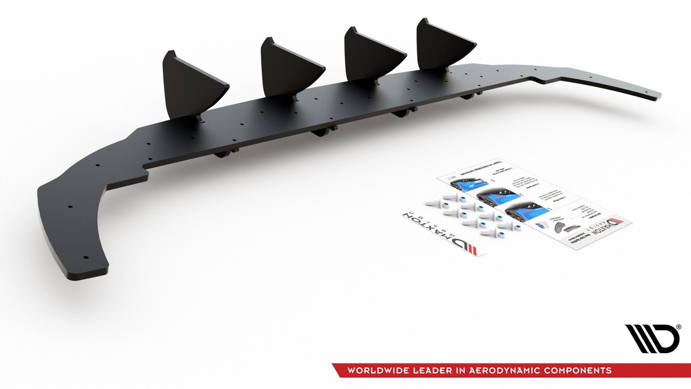 Street Pro Central Diffuseur Arriere V.1 Volkswagen Golf Mk8