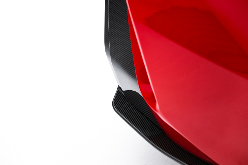 Fibre de Carbone Lames De Pare-Chocs Arrière Latérales Audi RS3 Sedan 8Y Facelift