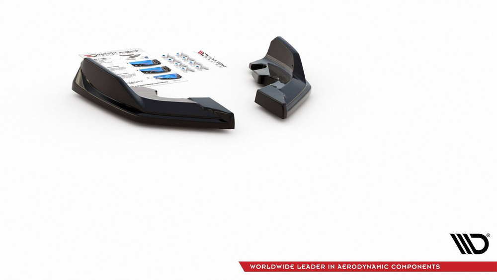 Lames De Pare-Chocs Arrière Latérales V.4 BMW 1 M-Pack /  M135i / 128ti F40