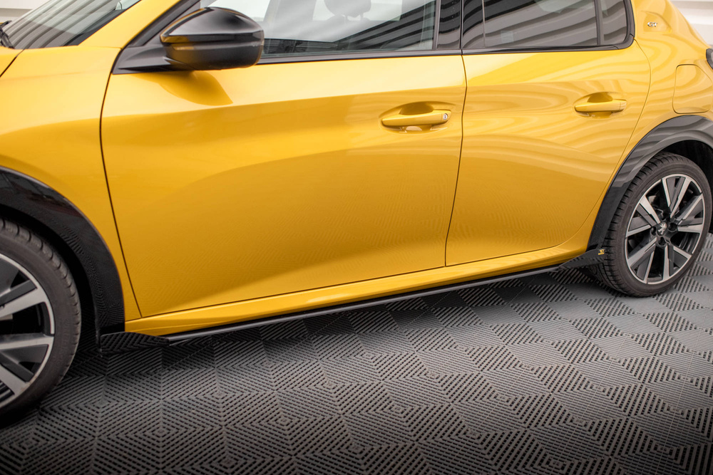 Street Pro Rajouts Des Bas De Caisse + Flaps Peugeot 208 GT Mk2