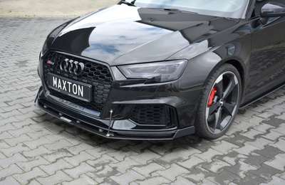 Sport Lame Du Pare-Chocs Avant V.2 Audi RS3 Sportback 8V Facelift