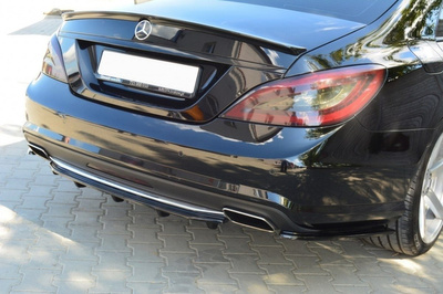 Arriere Splitter MERCEDES CLS C218 (avec une barre verticale) AMG LINE
