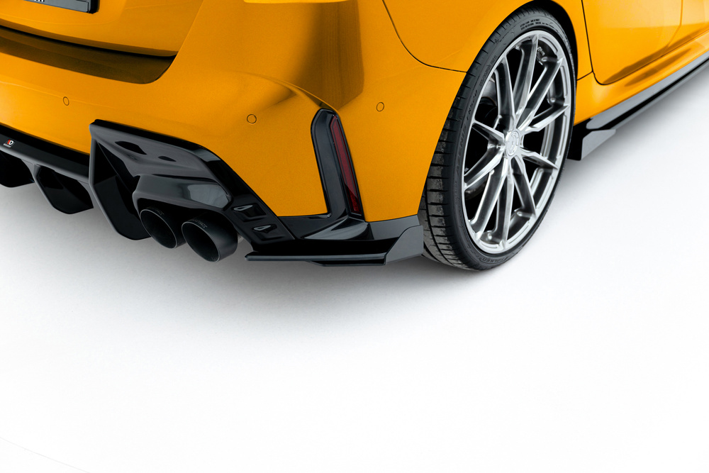 Street Pro Lame Du Pare Chocs Arriere V.2 + Flaps BMW 1 M-Pack F70