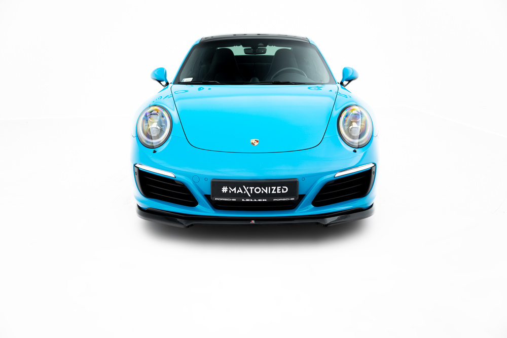 Lame Du Pare-Chocs Avant V.1 Porsche 911 Carrera 991 Facelift
