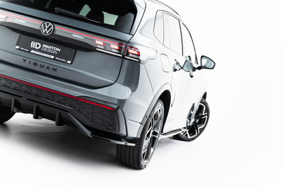 Arriere Splitter (avec une barre verticale) Volkswagen Tiguan R-Line Mk3 