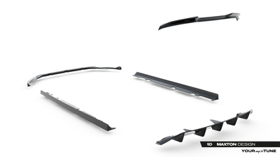 Ensemble Diffuseur V.1 Ford Fiesta ST Mk8 Facelift