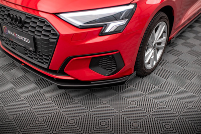 Street Pro Lame Du Pare-Chocs Avant V.1 + Flaps Audi A3 8Y