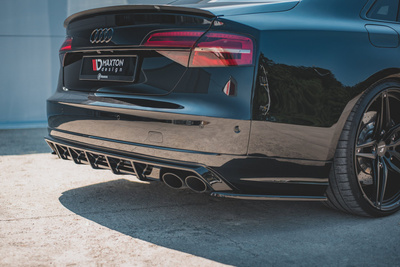 Lames De Pare-Chocs Arrière Latérales V.2 Audi S8 D4 Facelift