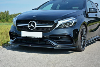 LAME DU PARE-CHOCS AVANT V.1 Mercedes A W176 AMG Facelift