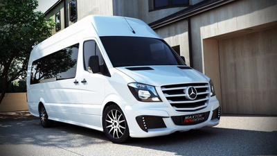 PARE-CHOCS AVANT MERCEDES SPRINTER 2013-UP SANS LED