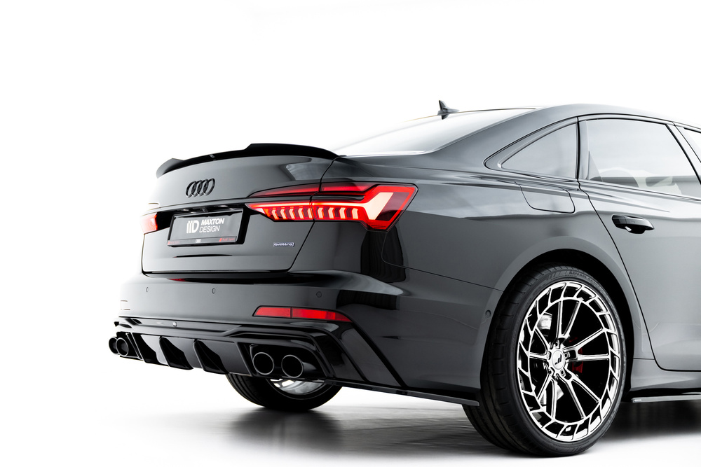 Rajout Du Pare-Chocs Arriere + Faux Pot D'échappement Audi A6 S-Line / S6 C8 / C8 Facelift